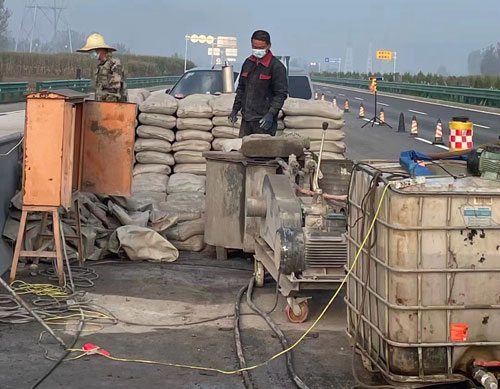 潮阳高速公路高压注浆